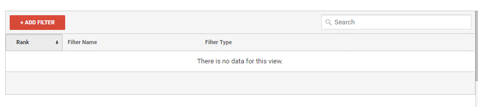 Google Analytics filters